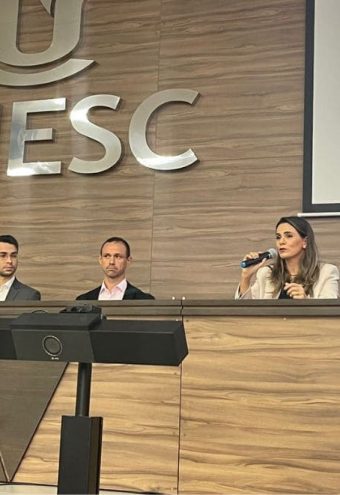 Palestra de sucesso Dra. Elizângela Lopes na UNESC - Responsabilidade Civil Médica_ (1)